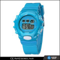 Reloj digital plástico impermeable 3atm, relojes de la manera adolescente